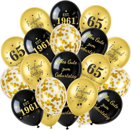 Stück deko geburtstag - 30, 65.geburtstag