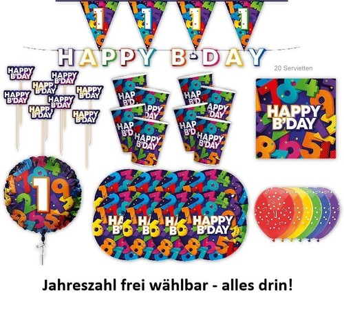 Partybox geburtstag dekobox - partybox,