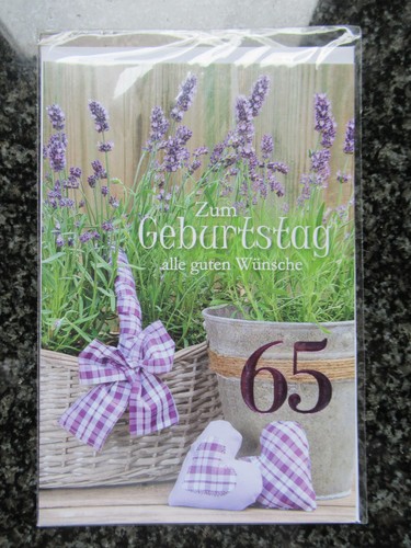 Geburtstagskarte - , 65