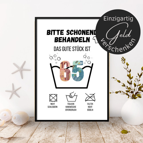 Geldgeschenk geburtstag - 65.,