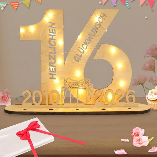 Seutgjie deko geburtstag - 16.,