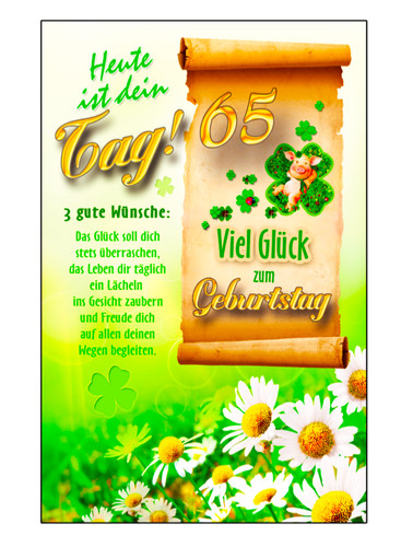 Geburtstag - 65.,