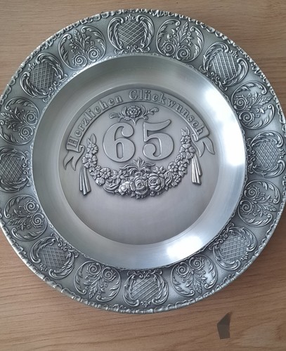 Zinnteller geburtstag neu - geburtstag,