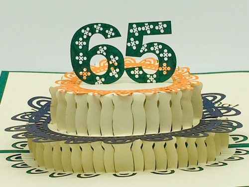 Geburtstagstorte - 65.,