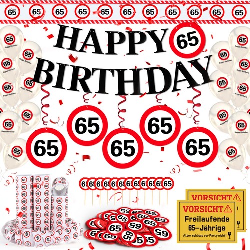 Geburtstag deko männer - 65,