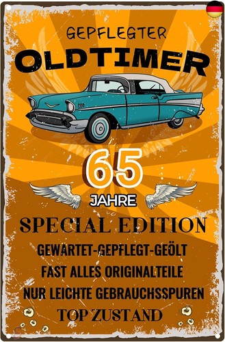 Blechschild schild - blechschild, 65