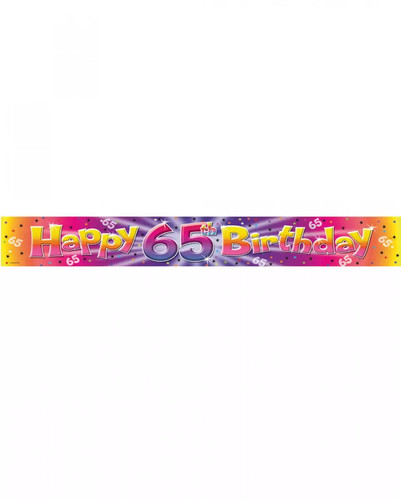 Happy birthday folien banner - happy, folien-banner