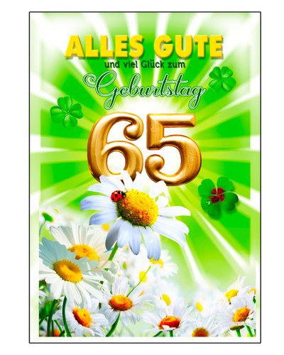 Geburtstag - 65.,