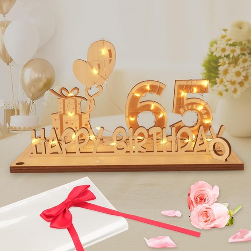 Geburtstag deko für - 65.,