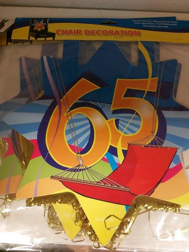 Stuhl decoration geburtstag - decoration, 65